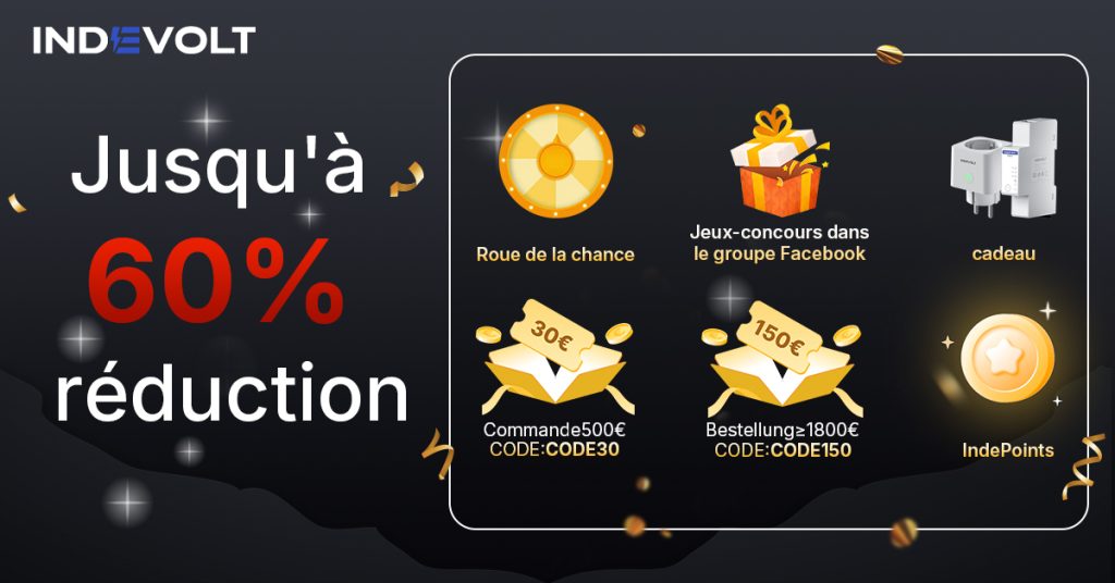 Indevolt Black Friday Guide de shopping | Avantages arrivés, profitez du prix précoce, privilèges membre et tirage au sort quotidien 1 Indevolt Black Friday Guide de shopping