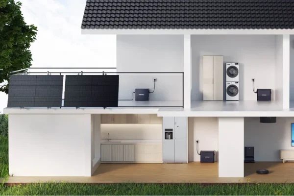 Batterie solaire avec connexion sans fil